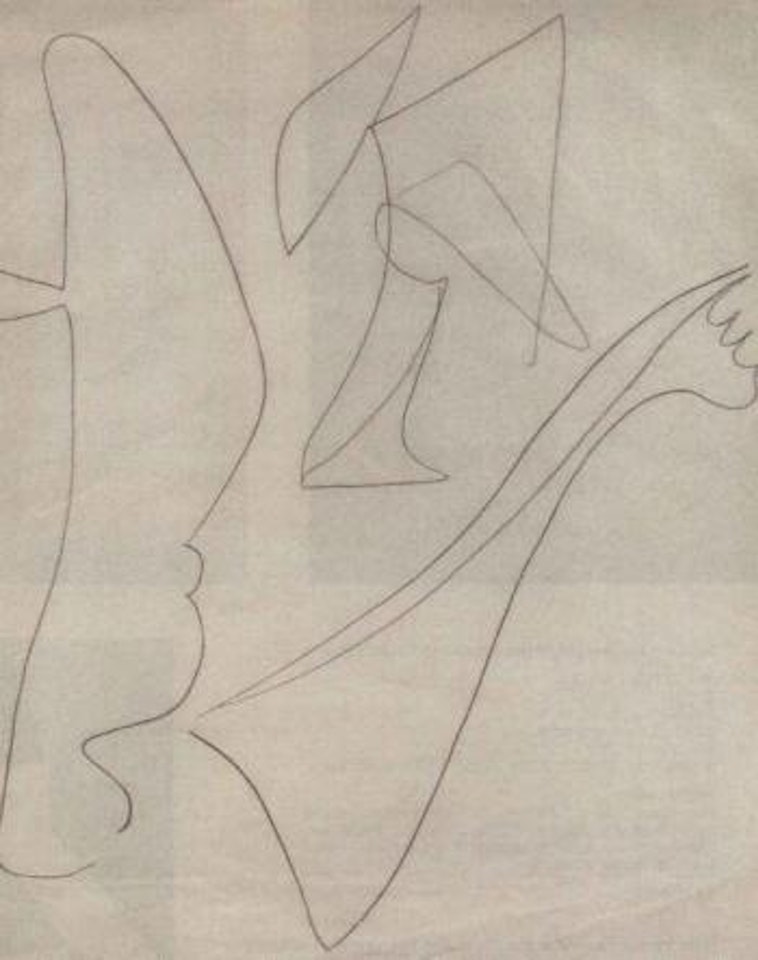 Composition by Arshile Gorky