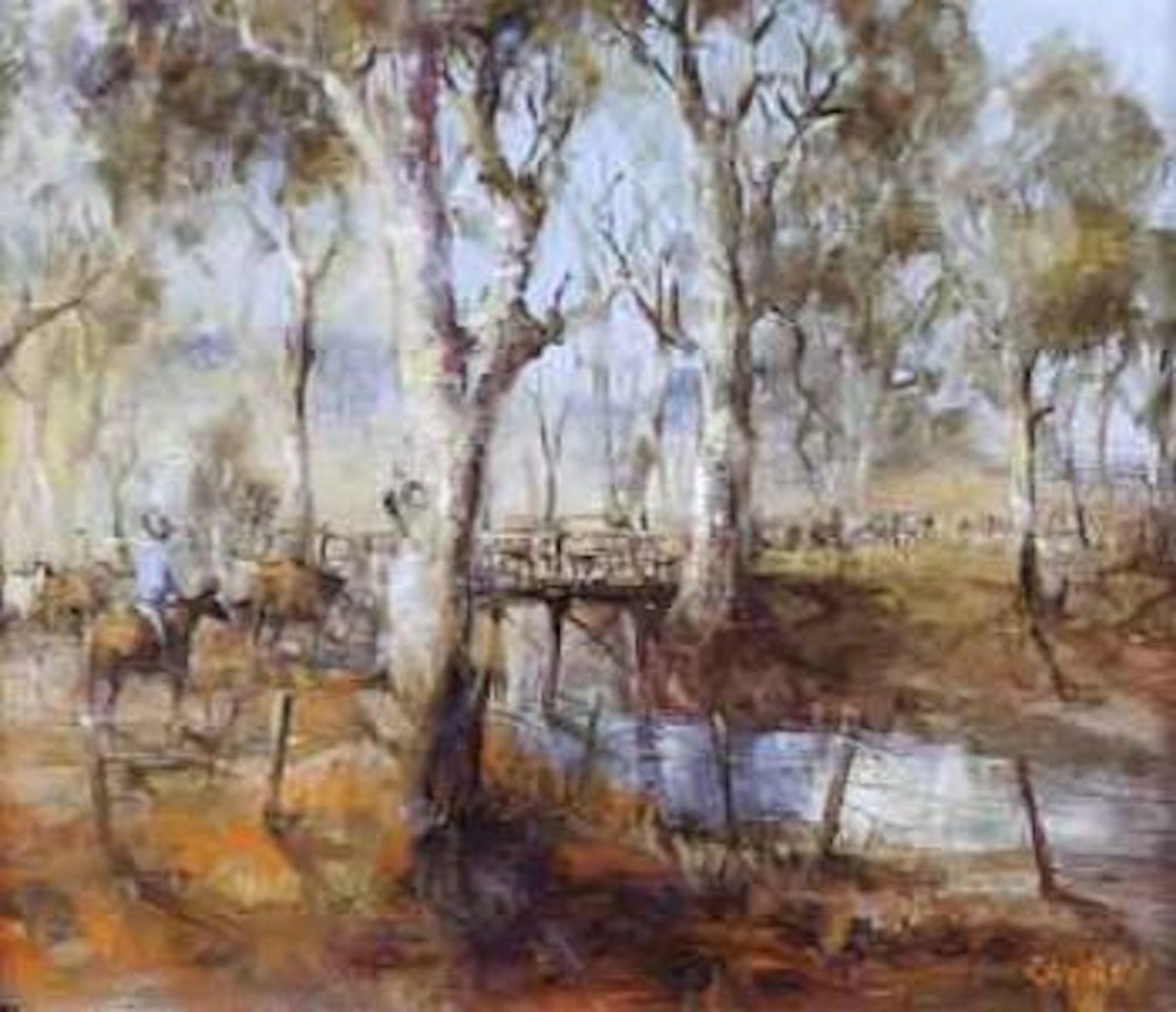 Crossing the Dogwood by Hugh Sawrey