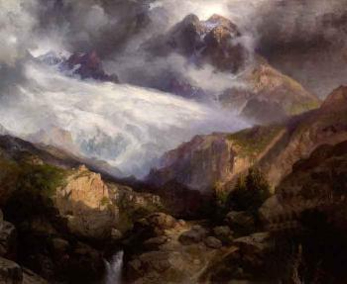 The eternal snows of Mt. Moran by Thomas Moran