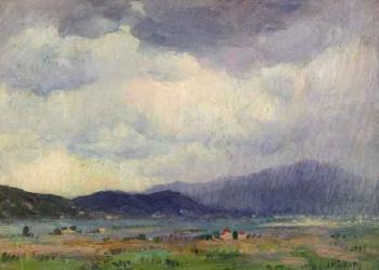 Summer showers, Taos Valley by Joseph Henry Sharp