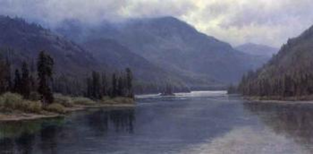 Wilderness Lake by Clyde Aspevig