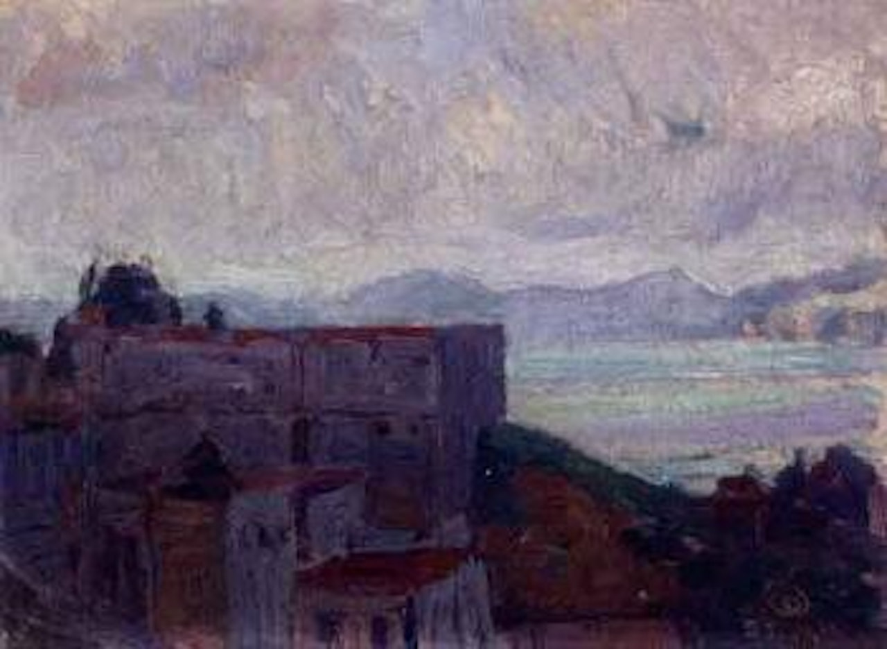 San Francisco Bay from Russian Hill by Maynard Dixon