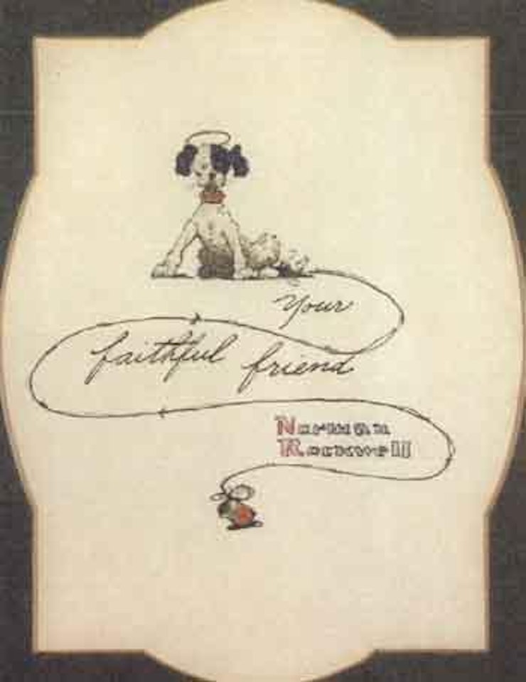 Your faithful friend by Norman Rockwell