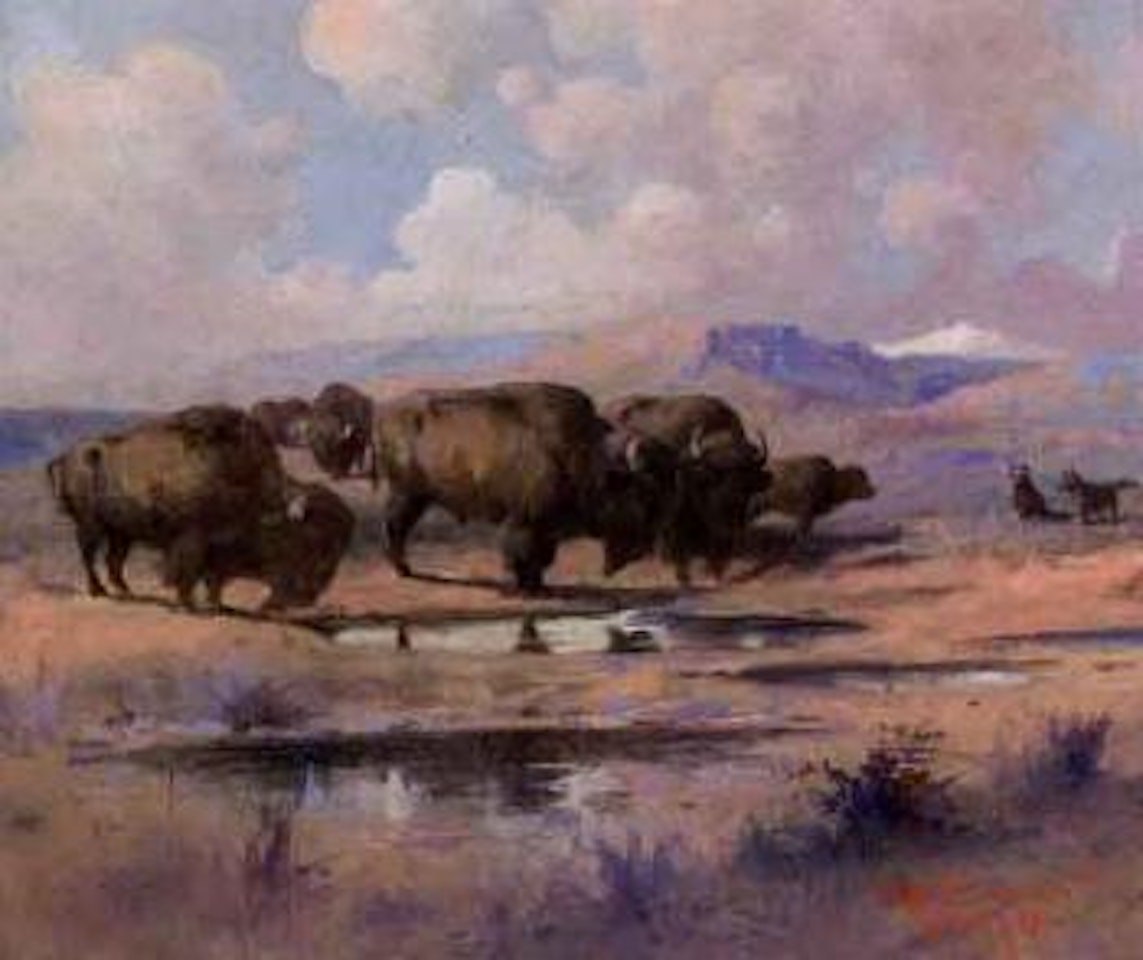 Buffalo watch by Edgar S. Paxson