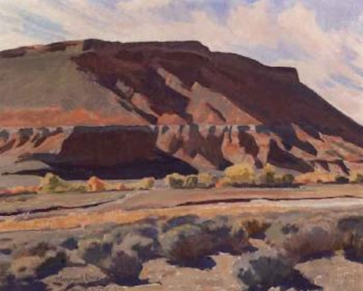 Mesa on Rio Virgen by Maynard Dixon