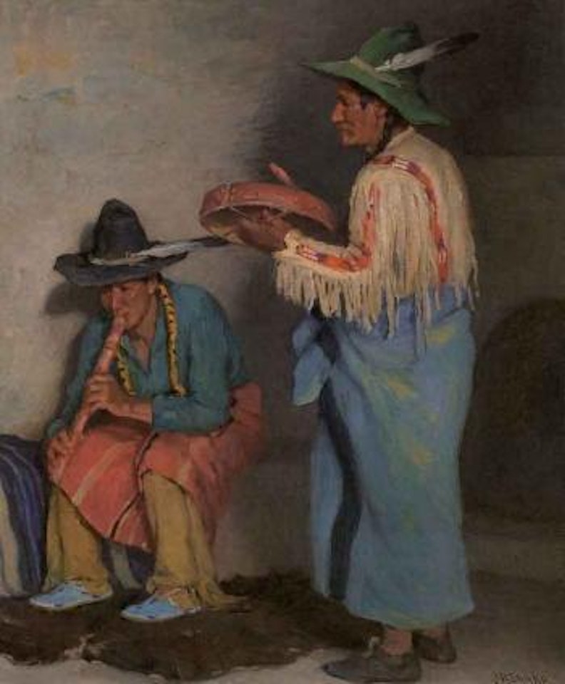 John and Jerry, Indian music by Joseph Henry Sharp