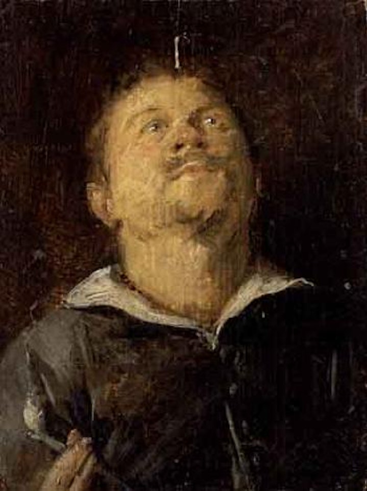 Man smoking by Jan Miense Molenaer