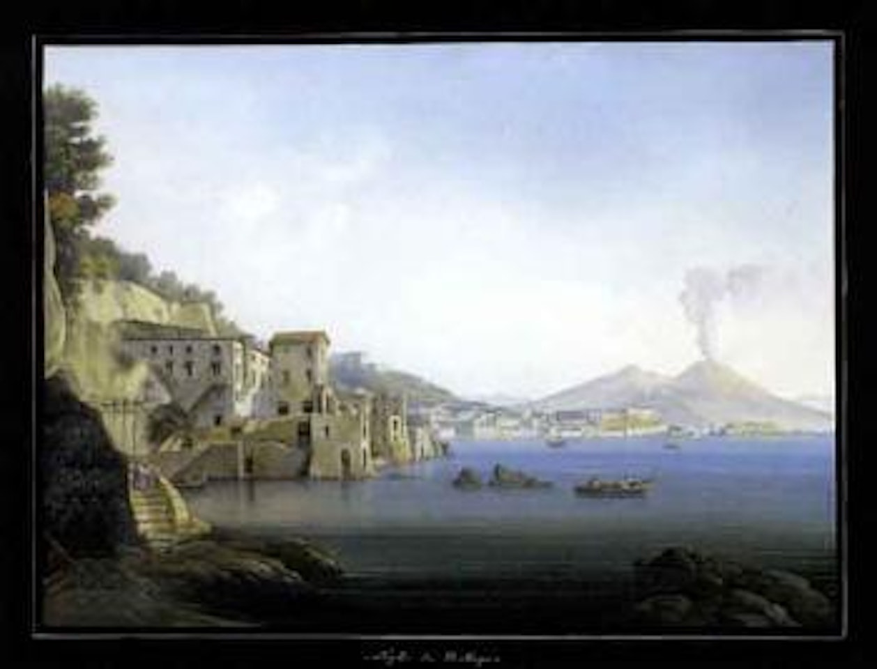 Views of Naples by Neapolitan School