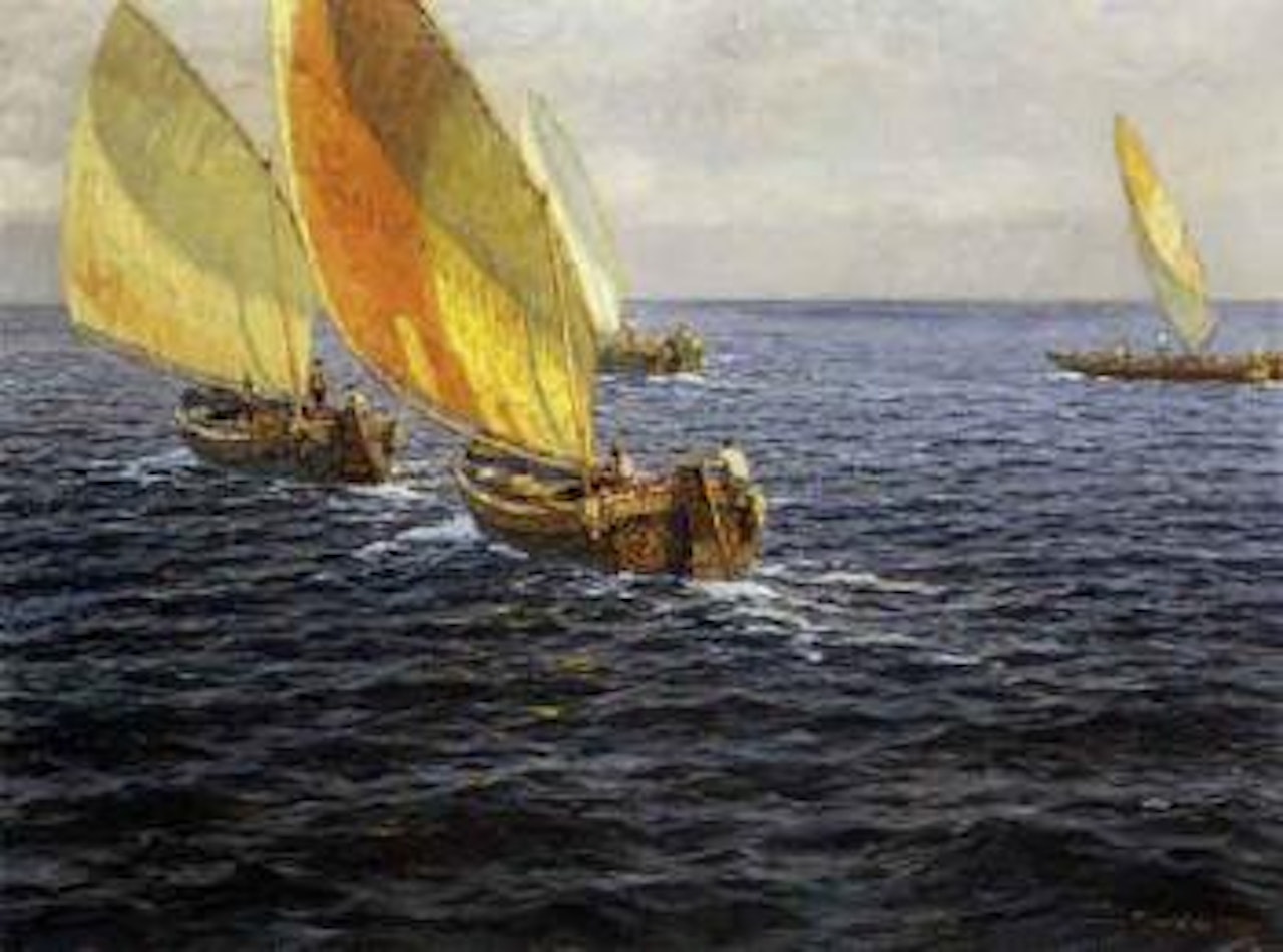 Returning home by Ugo Flumiani