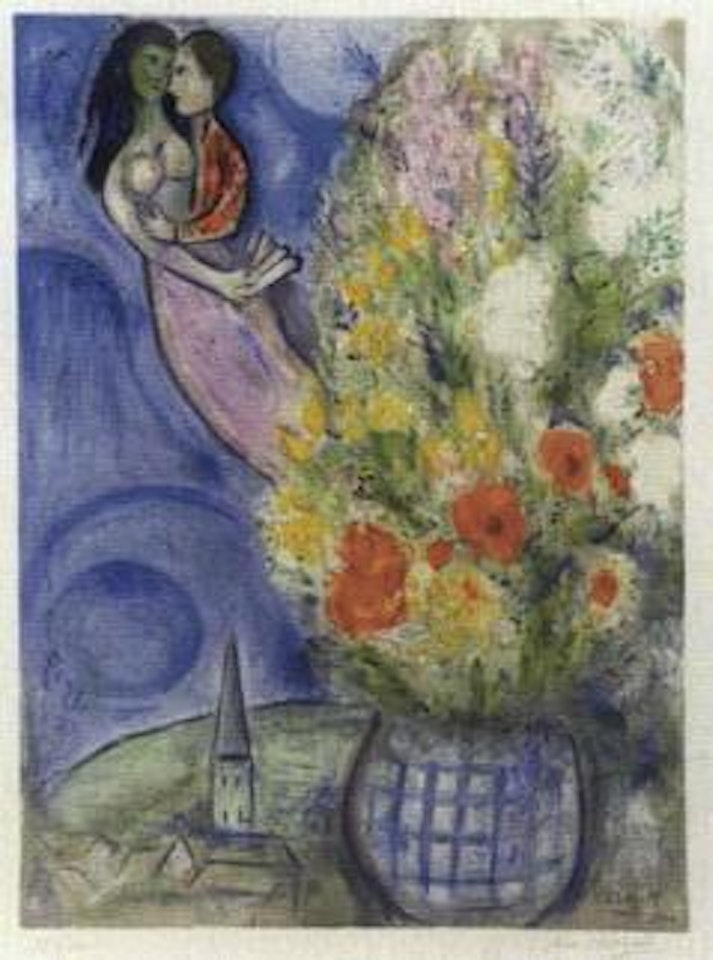 Les cocquelicots by Marc Chagall