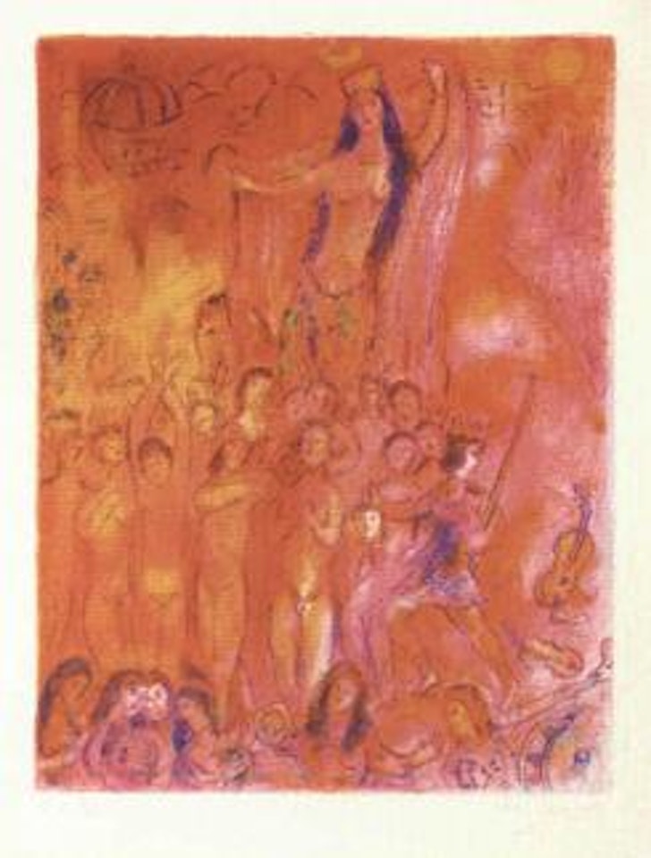 They were in forty pairs by Marc Chagall
