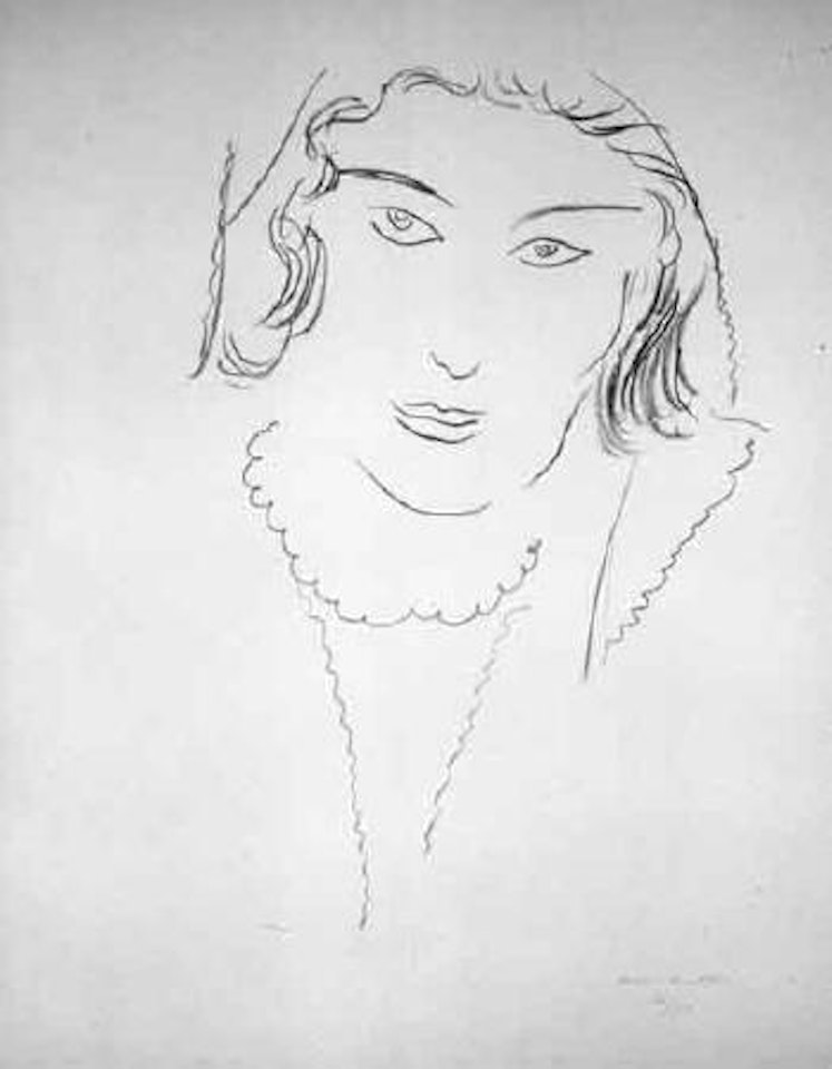 Grand visage by Henri Matisse