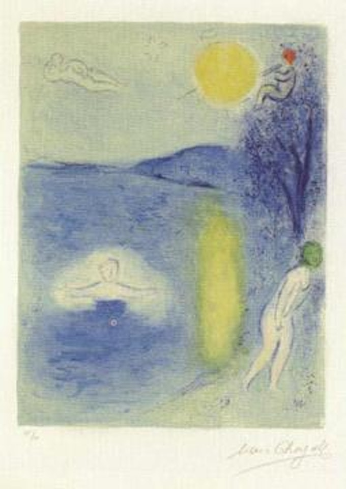 La saison d'ete by Marc Chagall