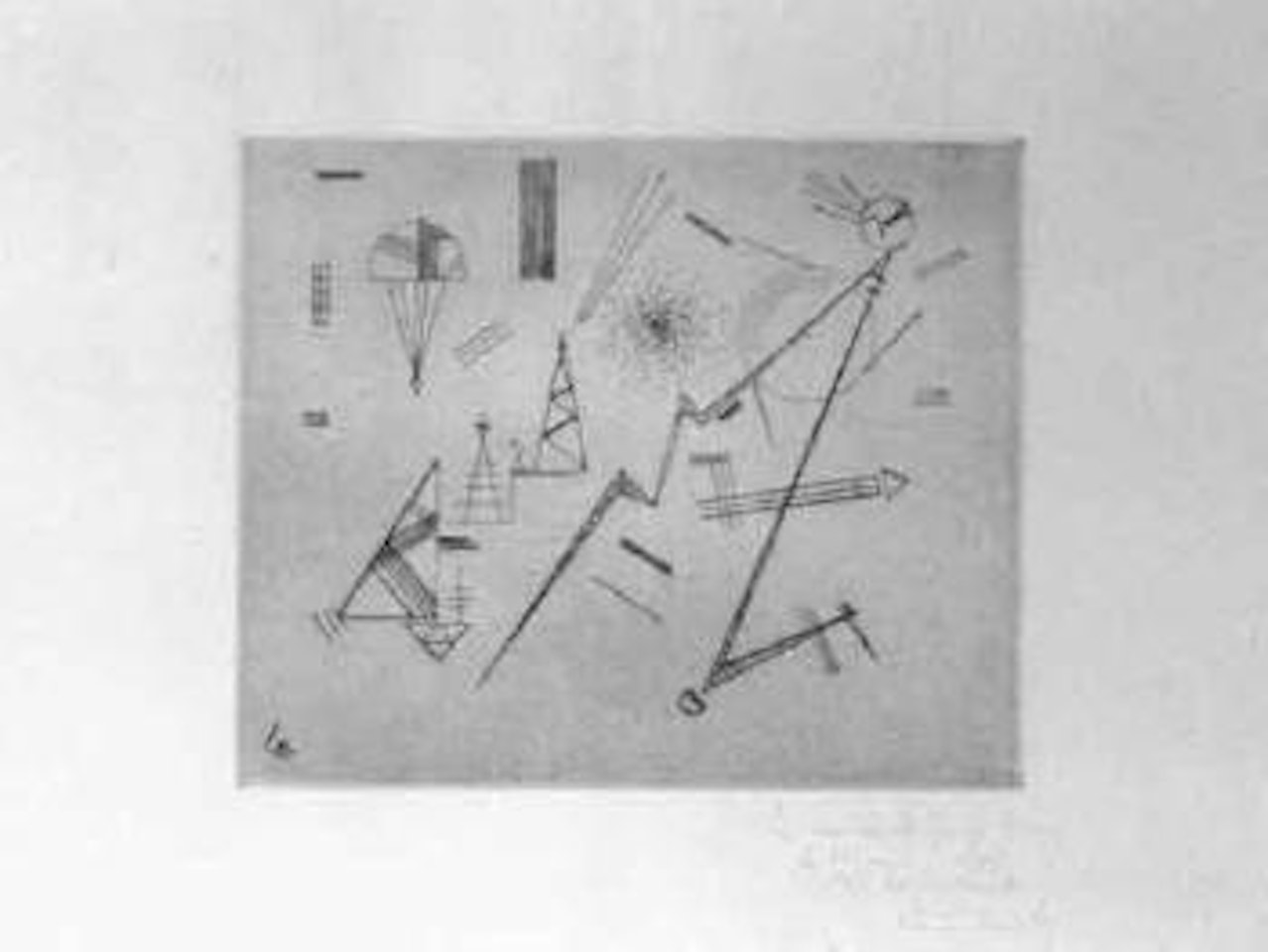 Kreis der freunde des bauhauses by Wassily Kandinsky