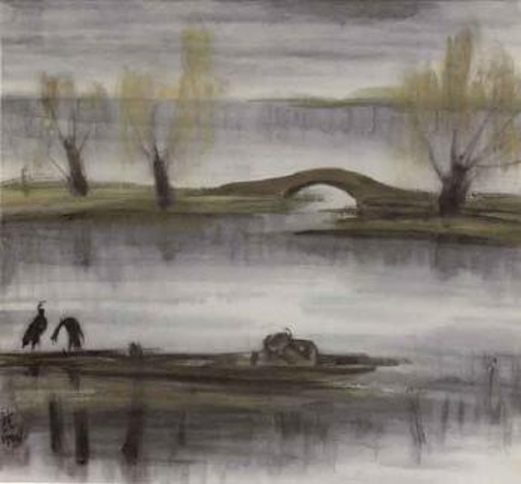 Autumn in Hangshou by Lin Fengmian