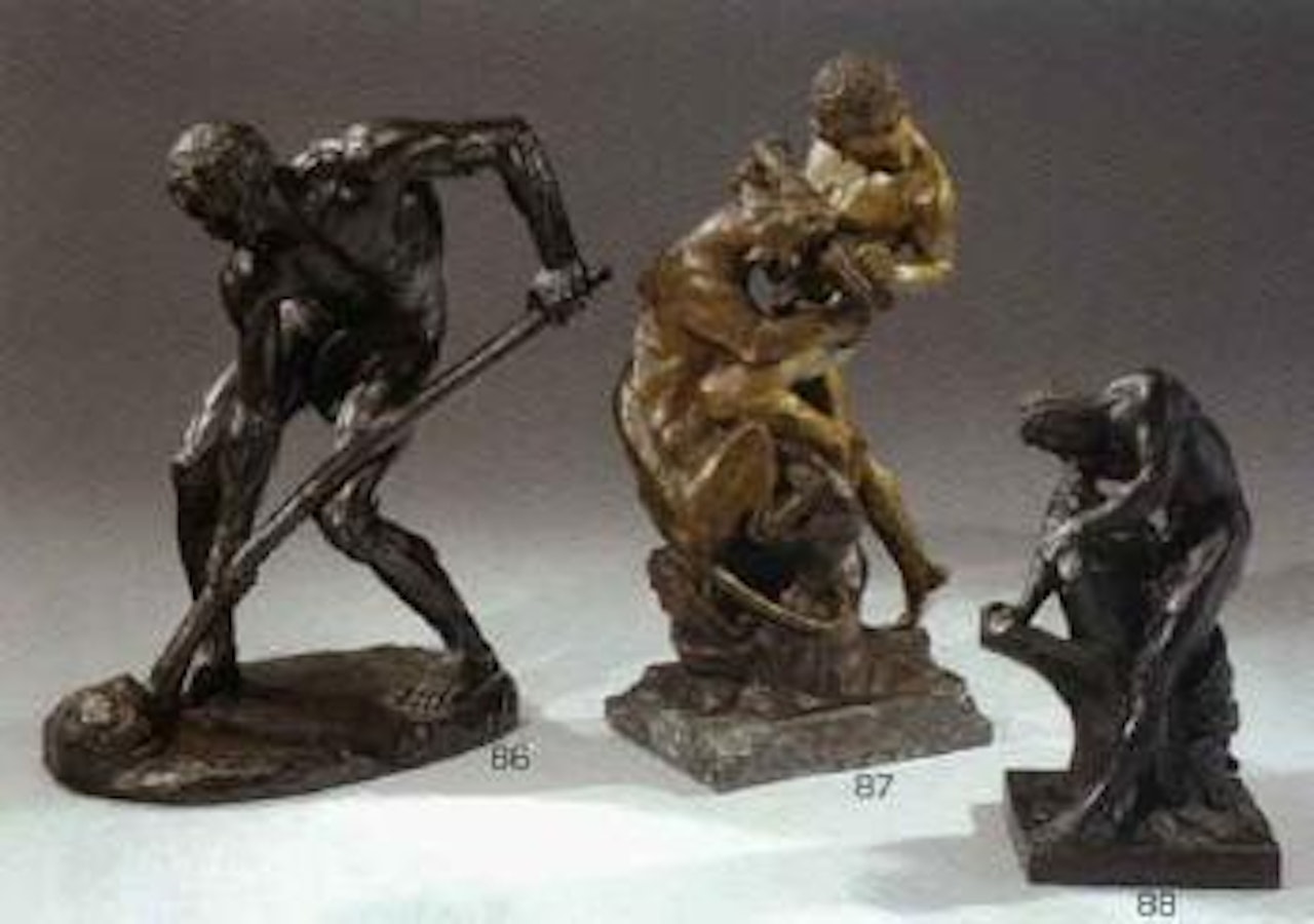 A la terre by Alfred Boucher