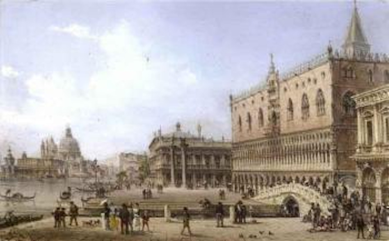 Vue du Palas des Doges by Carlo Grubacs