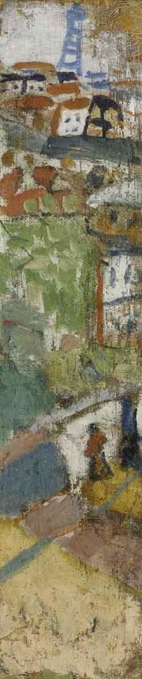 Paysage a la Tour Eiffel by Jean Pougny