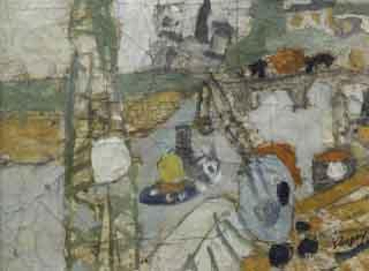 Bord de Seine by Jean Pougny