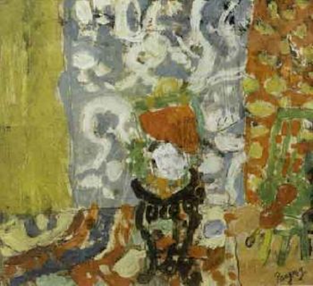 Interieur a la table noire by Jean Pougny