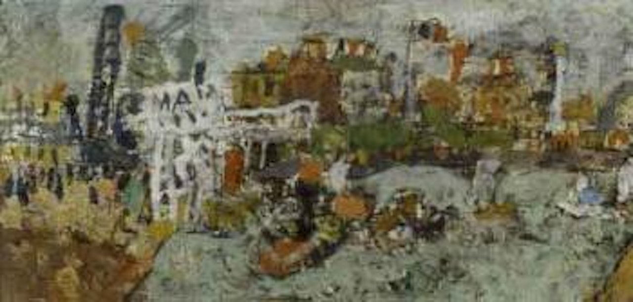 La Seine a Paris by Jean Pougny