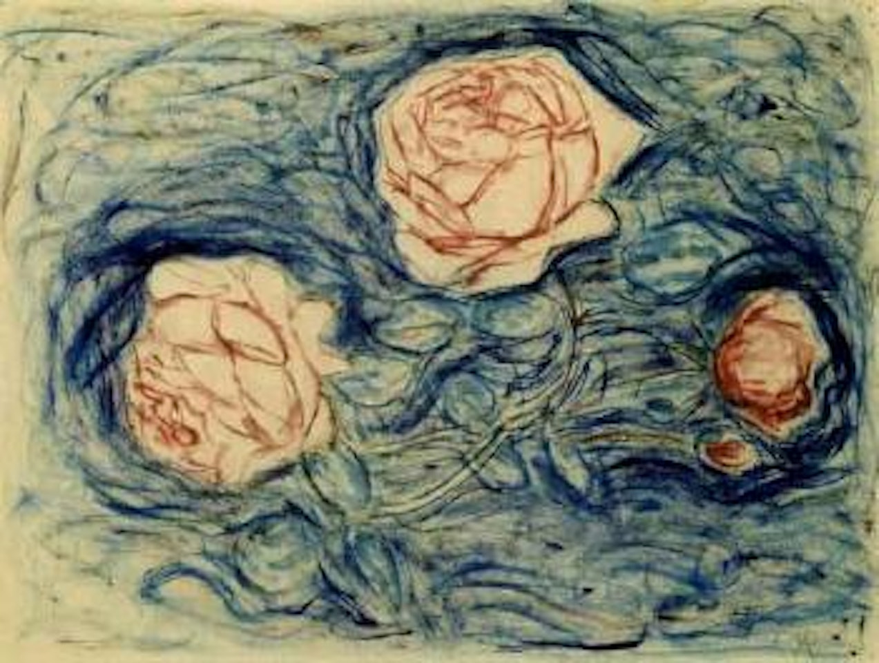 Roses by Christian Rohlfs
