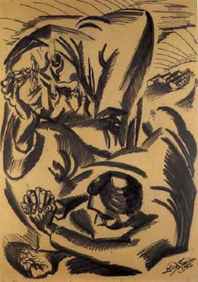 The prophets by Ludwig Meidner