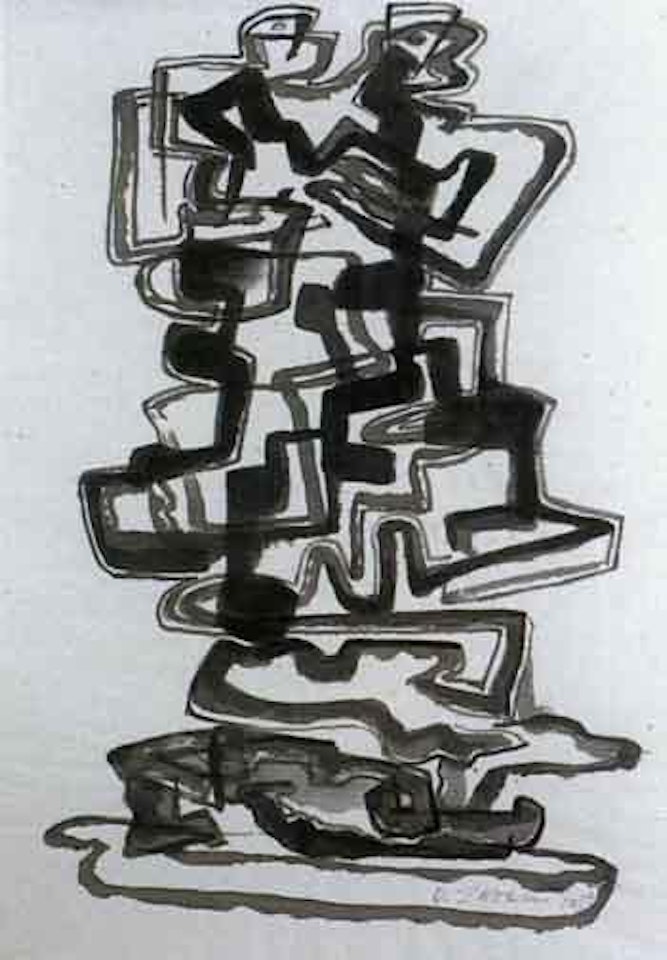 Homini by Ossip Zadkine