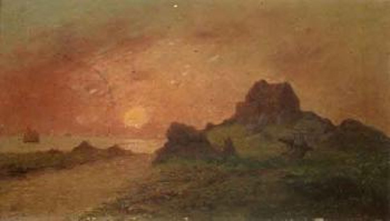 Bateaux pres du rivage by Ferdinand du Puigaudeau