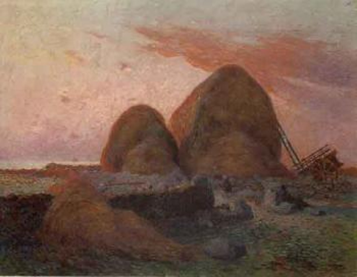 Silhouettes au pied des meules by Ferdinand du Puigaudeau