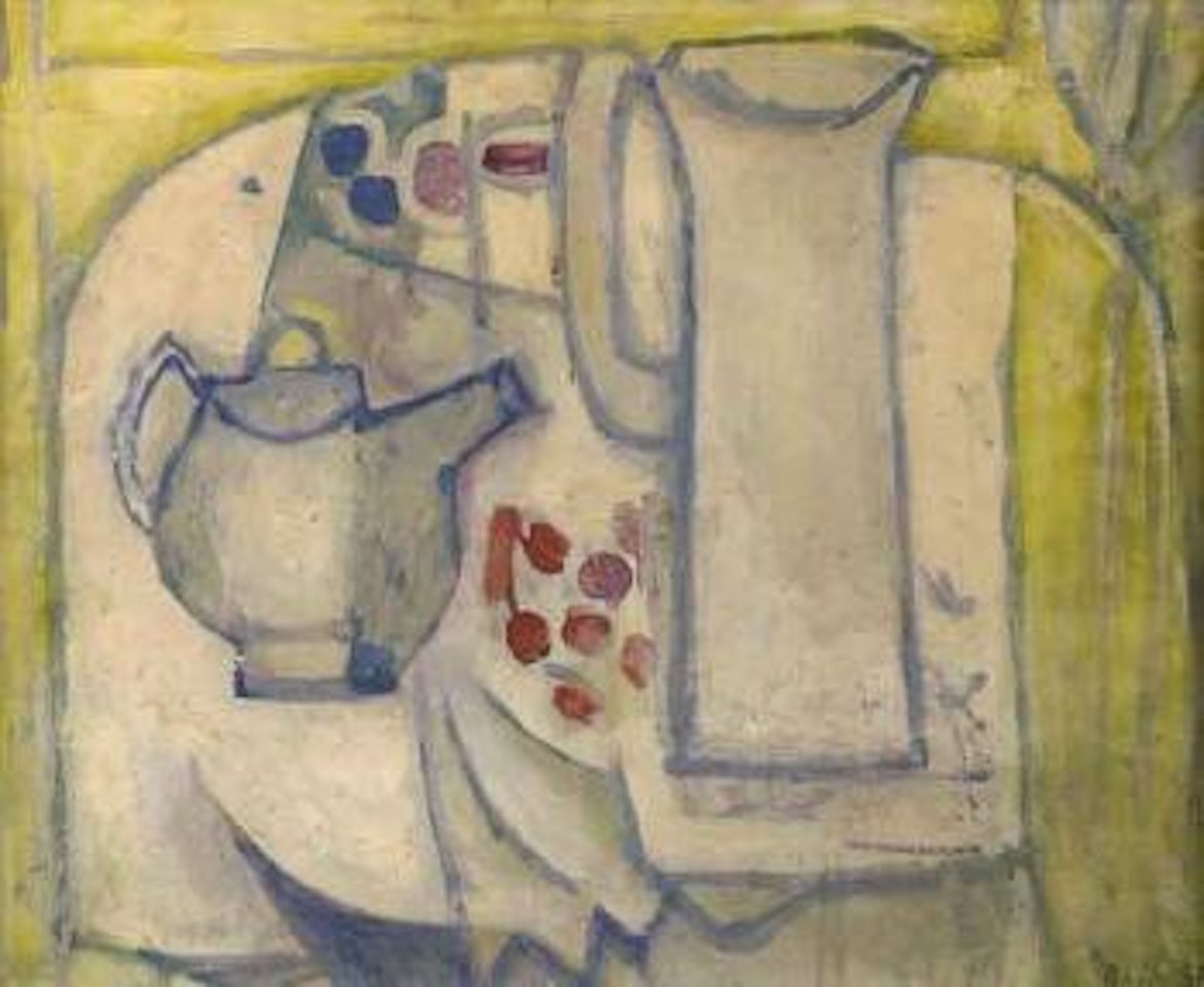 Pichet et cafetiere by Francisco Bores