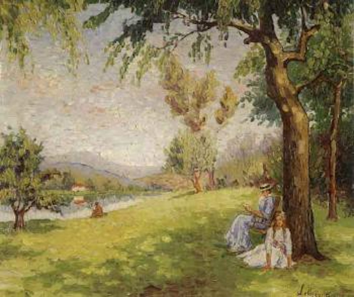 Montevrain, repos by Henri Lebasque