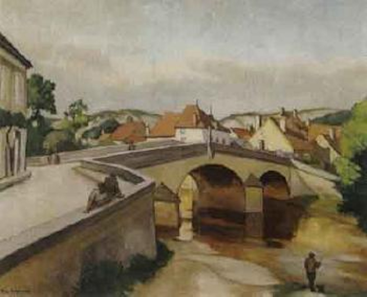 Trois figures by Camille Pissarro