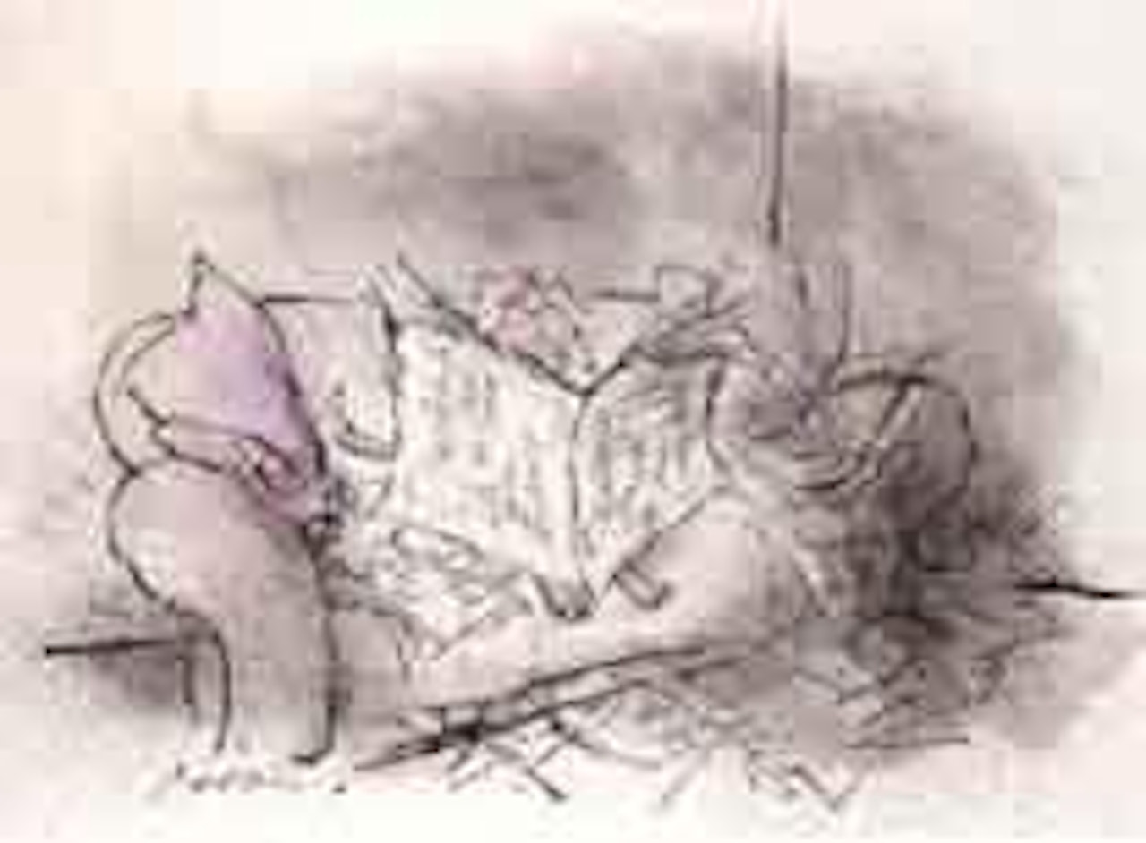 Thank God I'm a dog by Ronald Searle