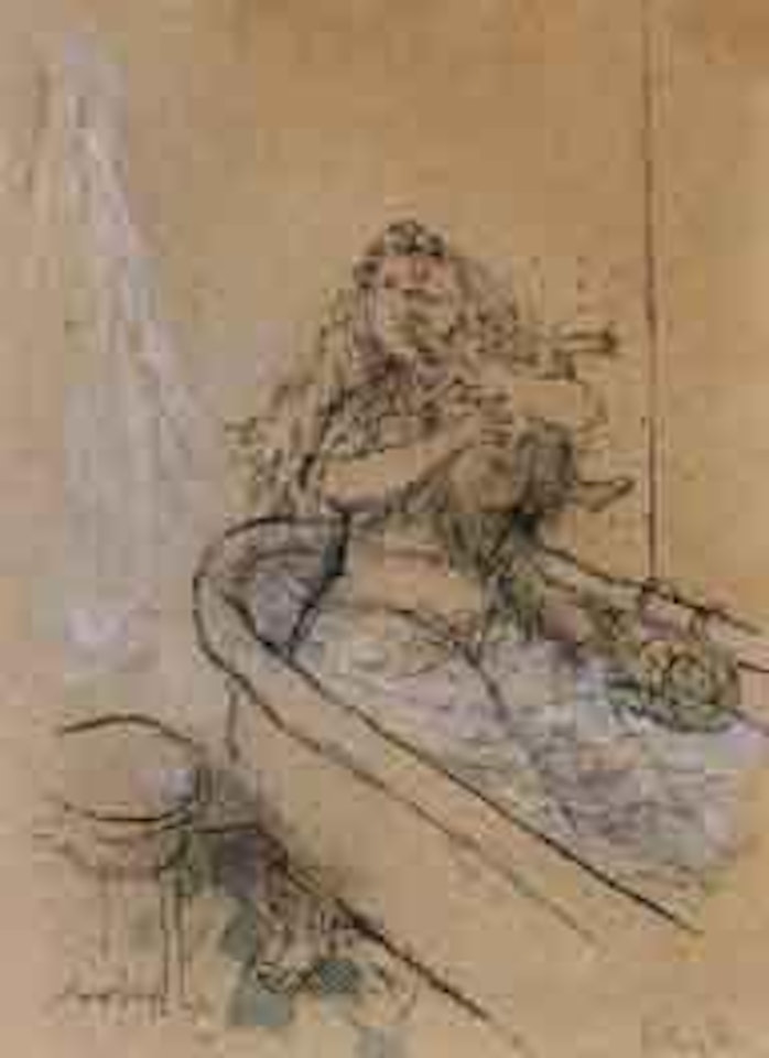 Bathnight by Ronald Searle