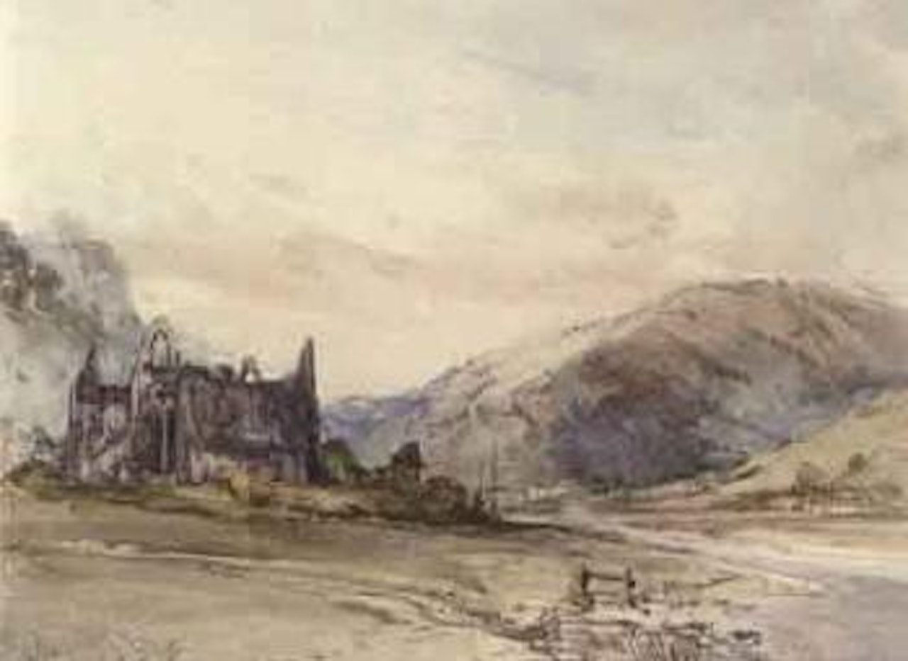 Tintern Abbey by William Callow