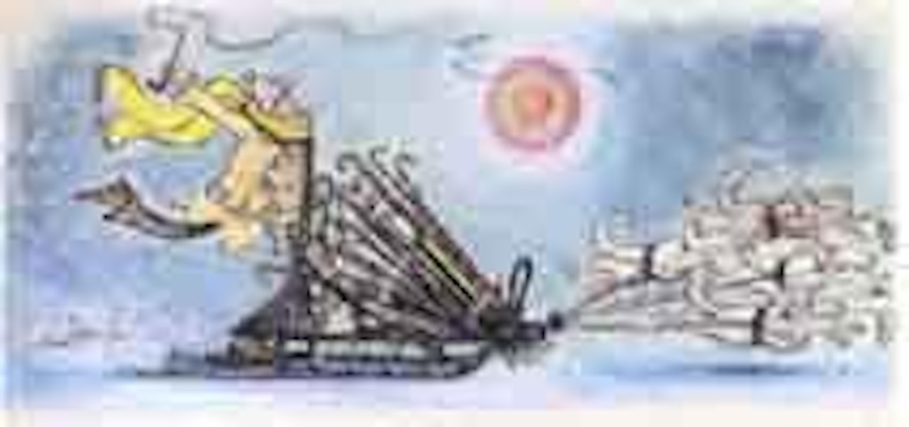 Marche, Marche - The art of exporting by Ronald Searle