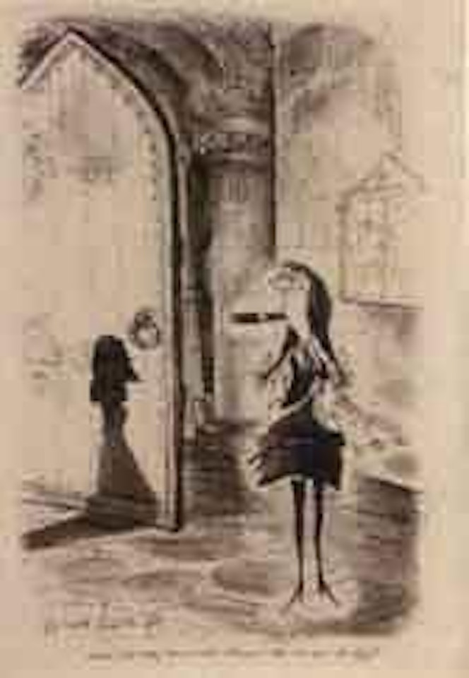 St Trinian's Eunice - How many times must I tell you by Ronald Searle