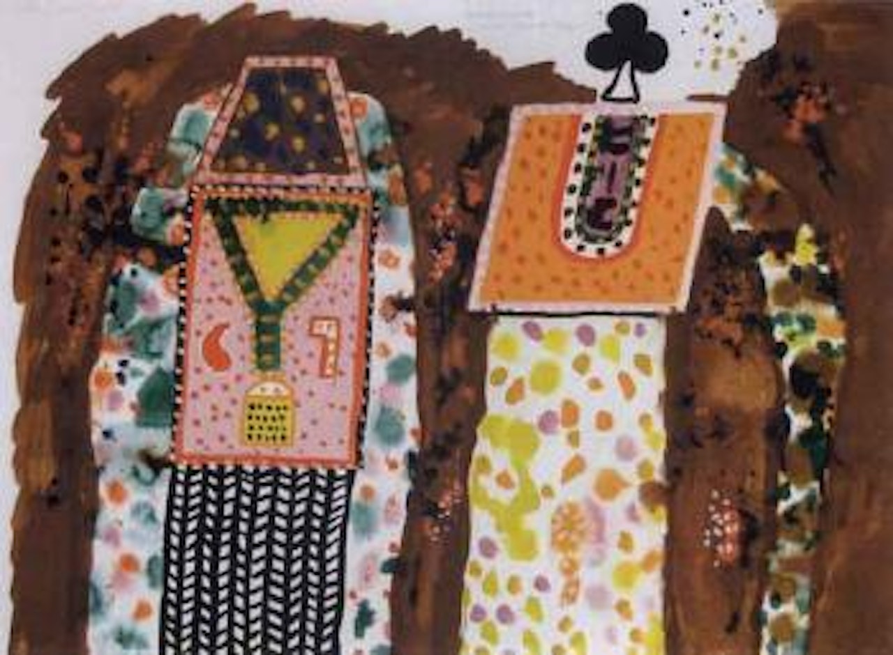 Insignias for late summer No.6 by Alan Davie