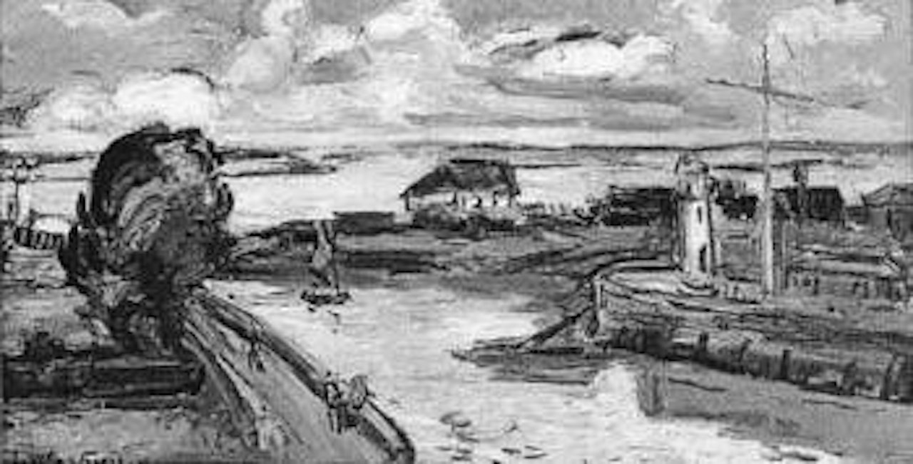 Les jetees, Honfleur by Othon Friesz
