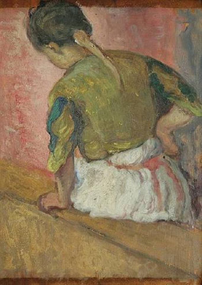 Washer woman by Louis Valtat