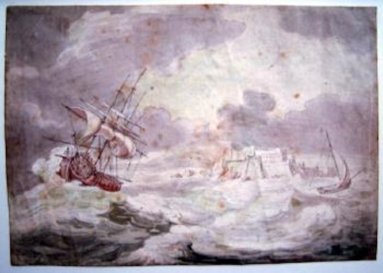 Cornet Castle, Guernsey by Thomas Rowlandson