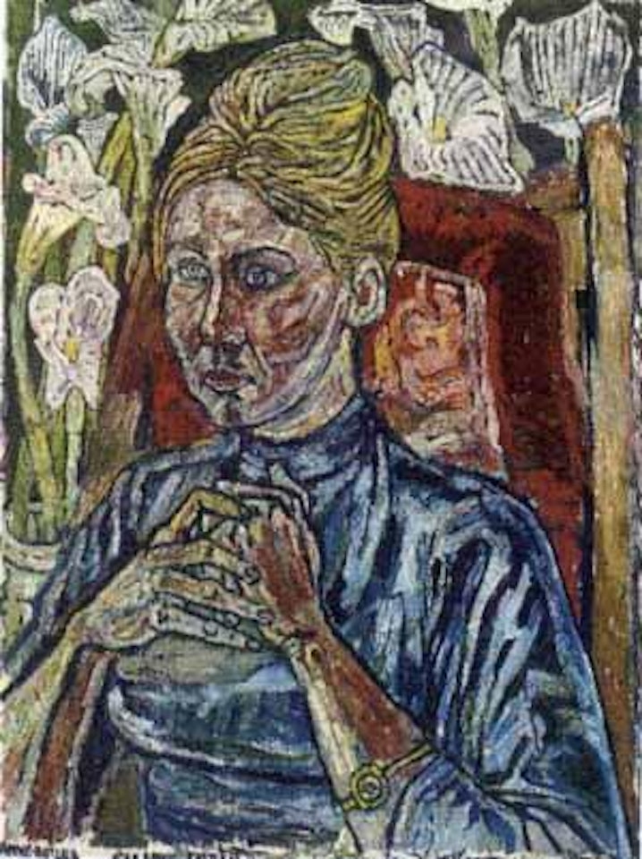 Anne Butler by John Bratby