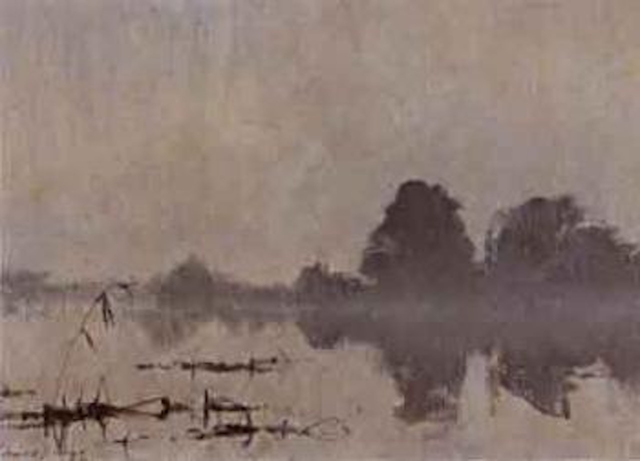River mist, Ludham by Edward Seago