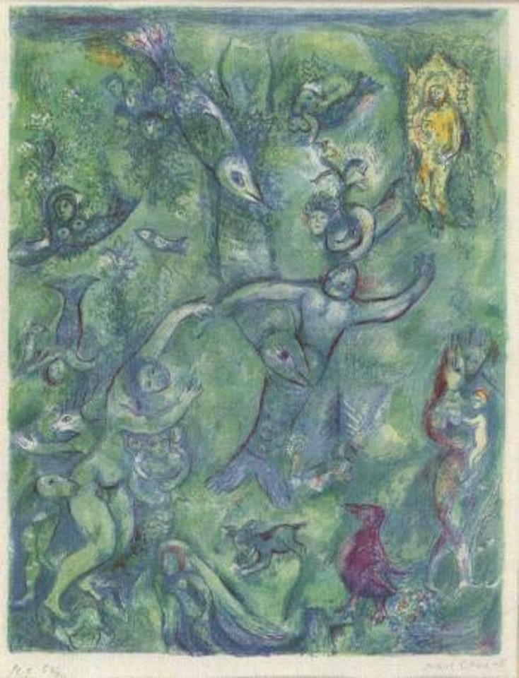 Four tales from the Arabian Nights by Marc Chagall