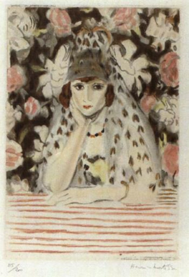 Espagnol a la mantille by Henri Matisse