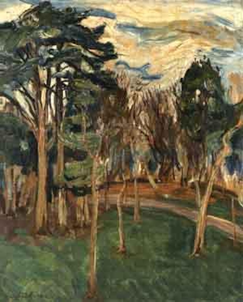 Vue du parc by Othon Friesz