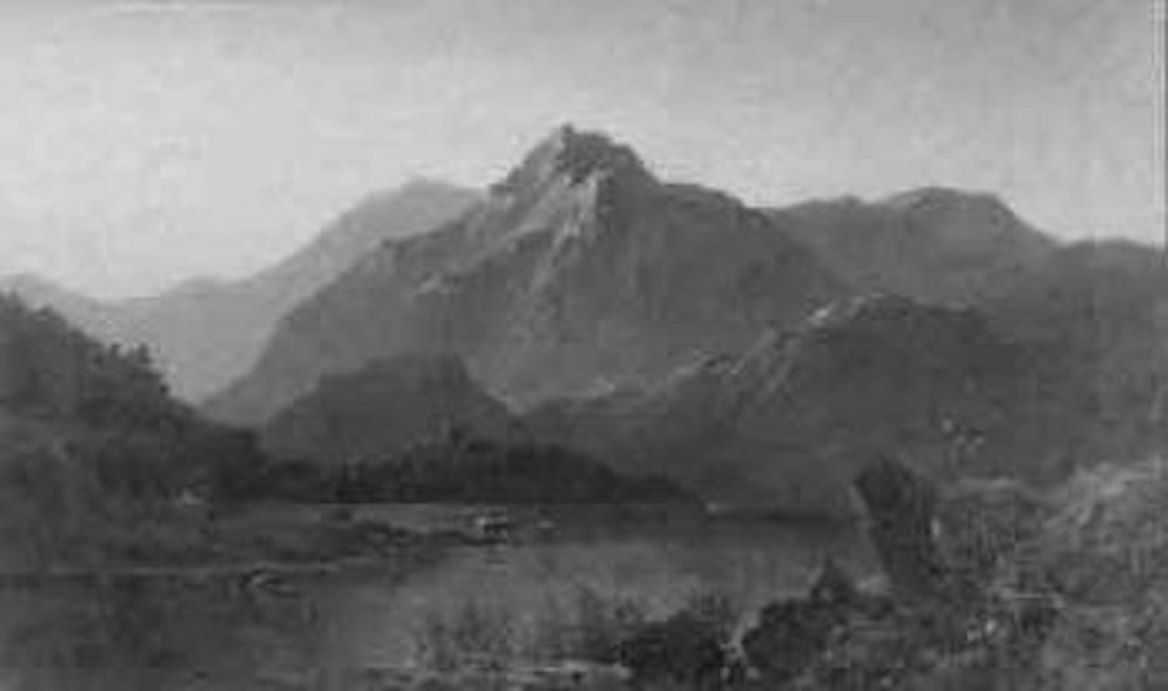 Lynn Ogwen by Alfred de Breanski