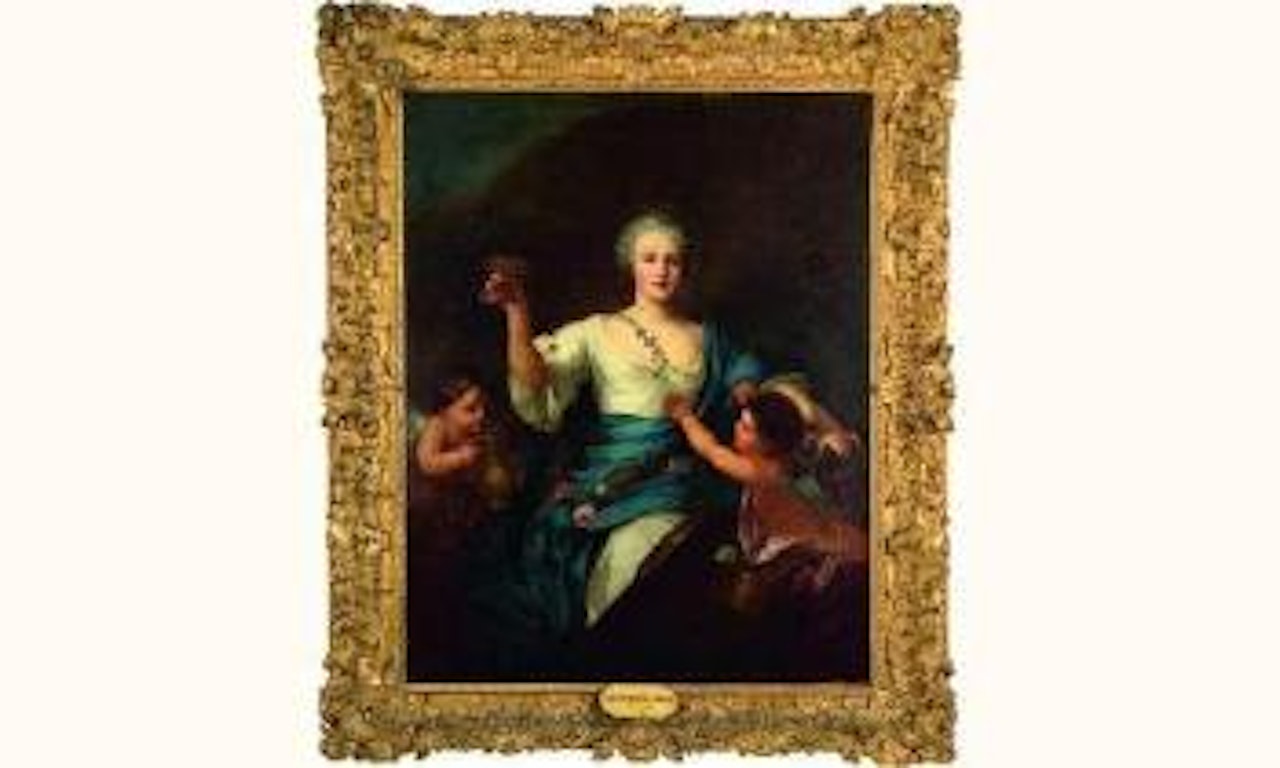 Jeune femme assise by French School