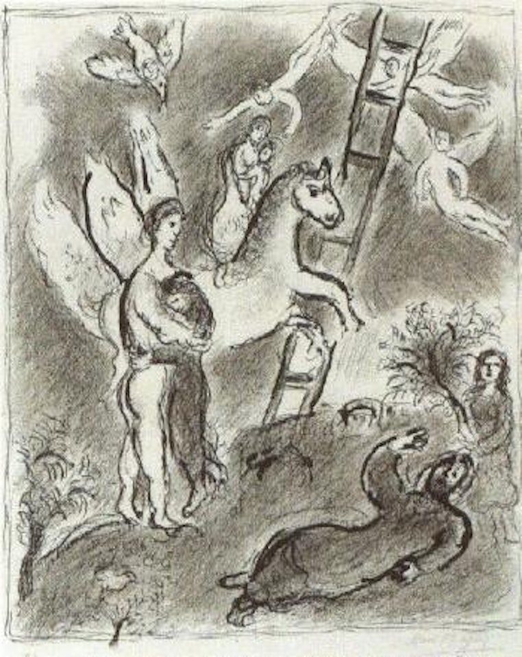 Biblical scene by Marc Chagall